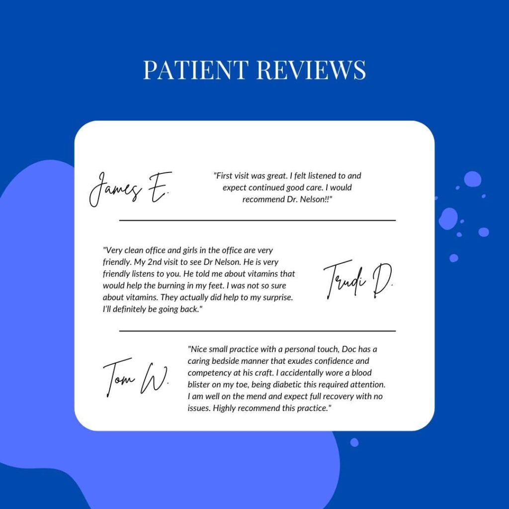 Reviews for Foot and Ankle Medical Clinic Dr. Scott Nelson best podiatrist Garland TX