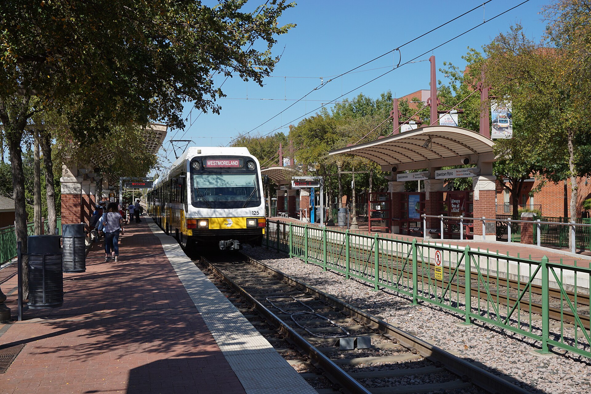 Downtown Plano TX Rail Station