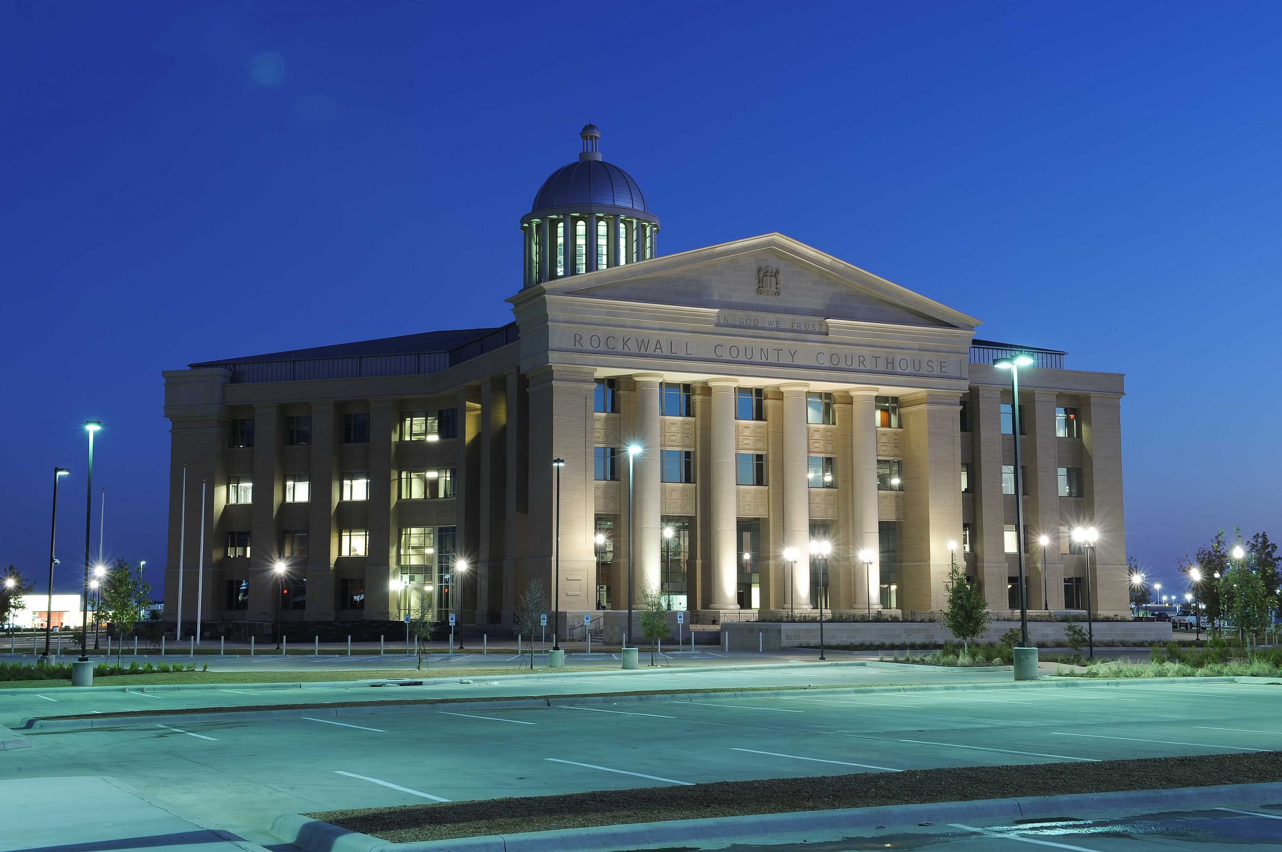 Rockwall County Texas Courthouse